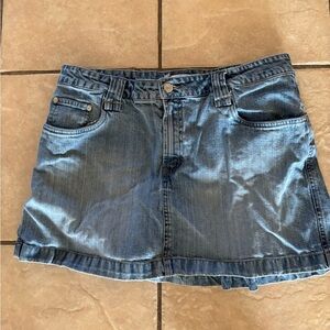 Vintage /Y2K No Boundaries Denim‎ Mini Skirt